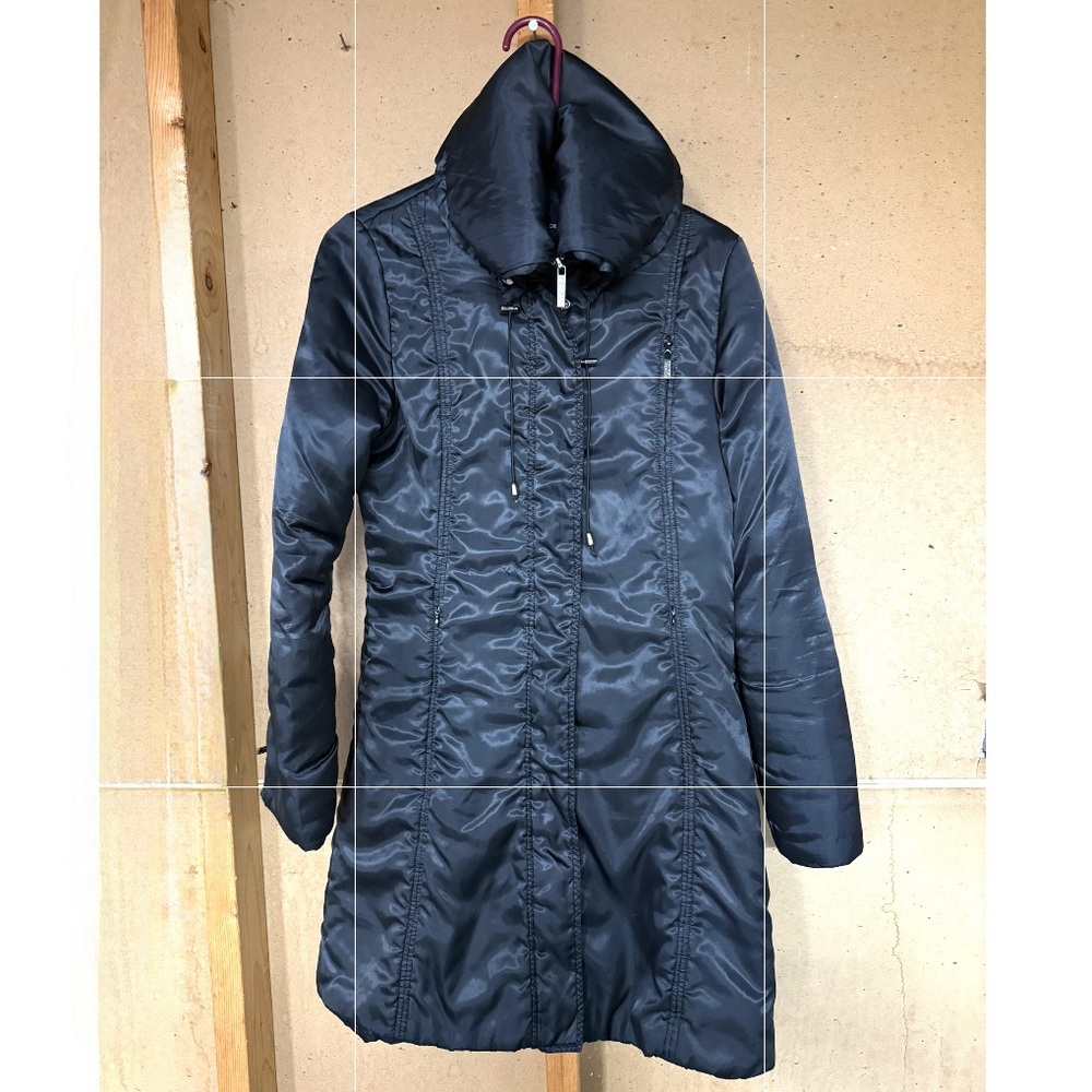Steve Madden Black Puffer Jacket S